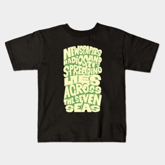 The last Poets - Mean Machine Kids T-Shirt by Boogosh